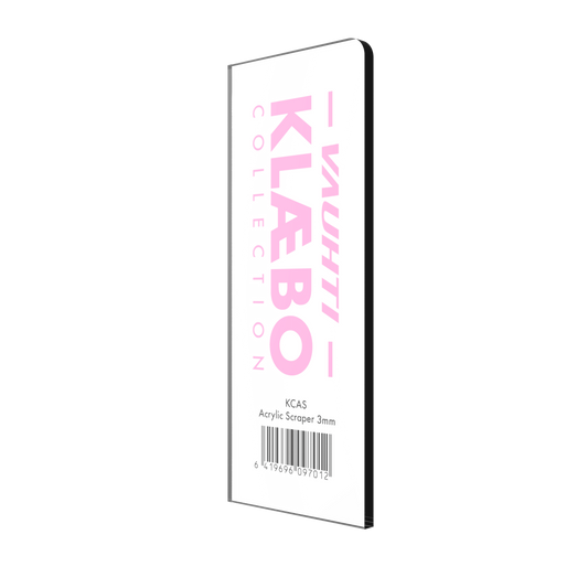 A product picture of the Vauhti Klaebo 3mm Plexi Scraper