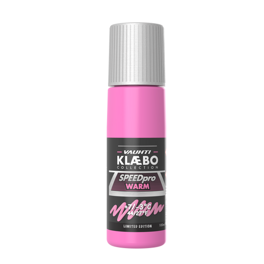 A product picture of the Vauhti Klaebo SpeedPro Warm Liquid Glide (7C/-3C) | 100ml