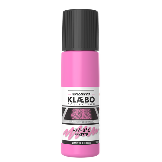 A product picture of the Vauhti Klaebo Speed Warm Liquid Glide