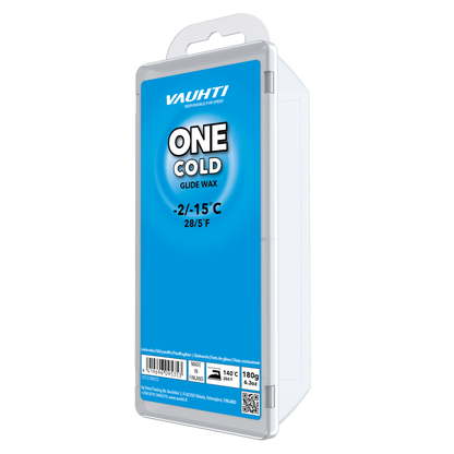 A product picture of the Vauhti ONE COLD Melt Wax  (-2C/-15C)