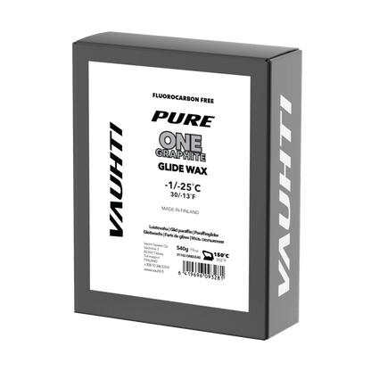 A product picture of the Vauhti ONE GRAPHITE Melt Wax 2024 (-1C/-25C)