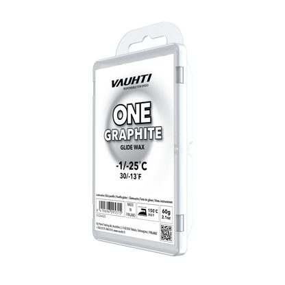 A product picture of the Vauhti ONE GRAPHITE Melt Wax (-1C/-25C)