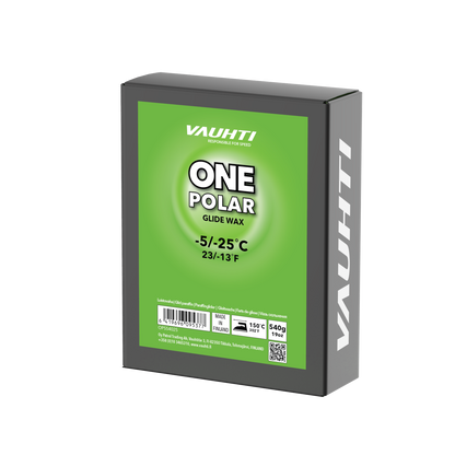 A product picture of the Vauhti ONE POLAR Melt Wax (-5C/-25C)