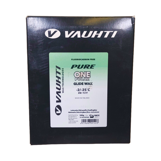 A product picture of the Vauhti ONE POLAR Melt Wax Discontinued Version From 2021 Or Earlier (-2C/-25C)
