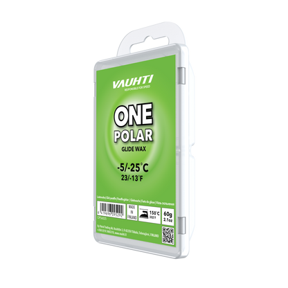 A product picture of the Vauhti ONE POLAR Melt Wax (-5C/-25C)