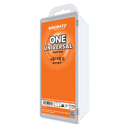 A product picture of the Vauhti ONE UNIVERSAL Melt Wax (5C/-10C)