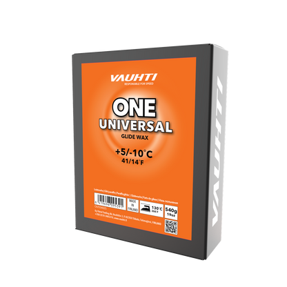 A product picture of the Vauhti ONE UNIVERSAL Melt Wax (5C/-10C)