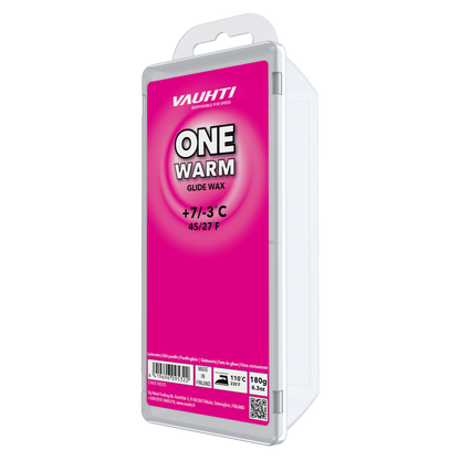 A product picture of the Vauhti ONE WARM Melt Wax (7C/-3C)