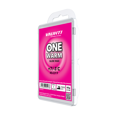 A product picture of the Vauhti ONE WARM Melt Wax (7C/-3C)