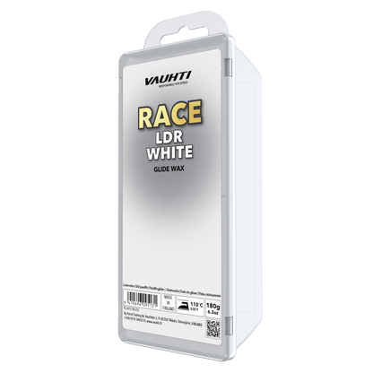 A product picture of the Vauhti RACE LDR WHITE Melt Wax