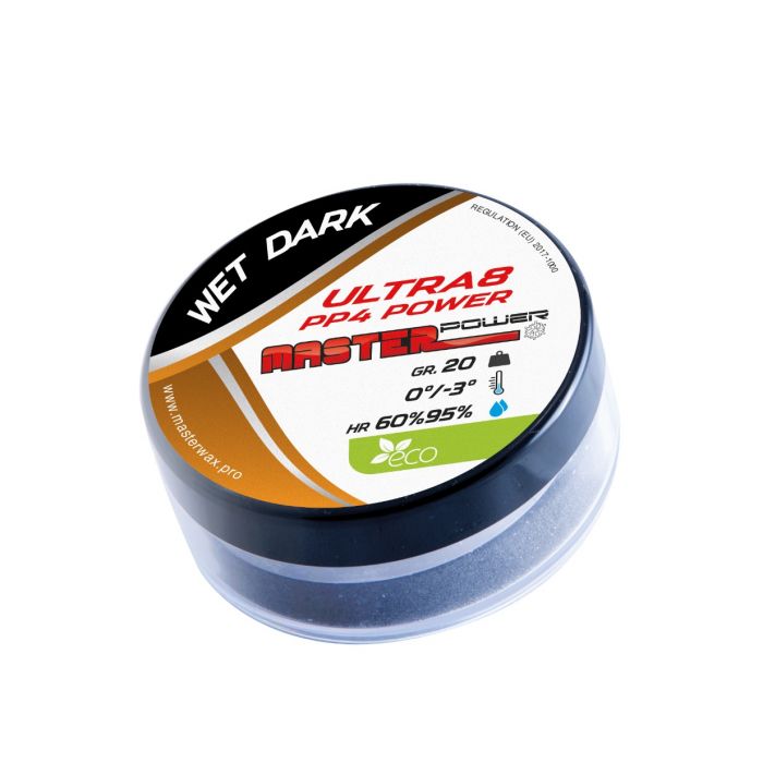 A product picture of the MasterWax Wet DARK Ultra8 PP4 POWER HF Wax