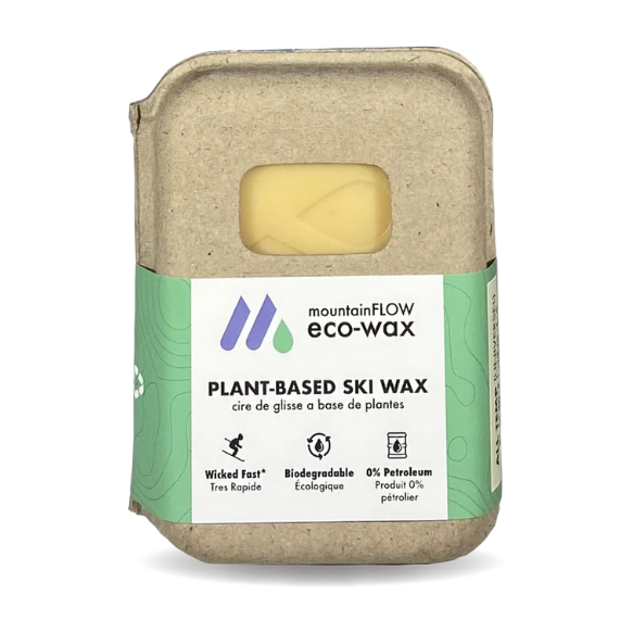 A product picture of the mountainFLOW eco-wax Performance All-Temp Paraffin