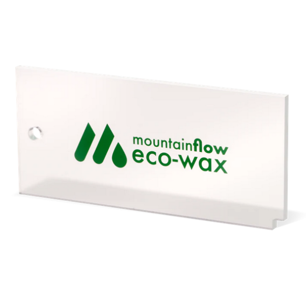 A product picture of the mountainFLOW eco-wax Scraper