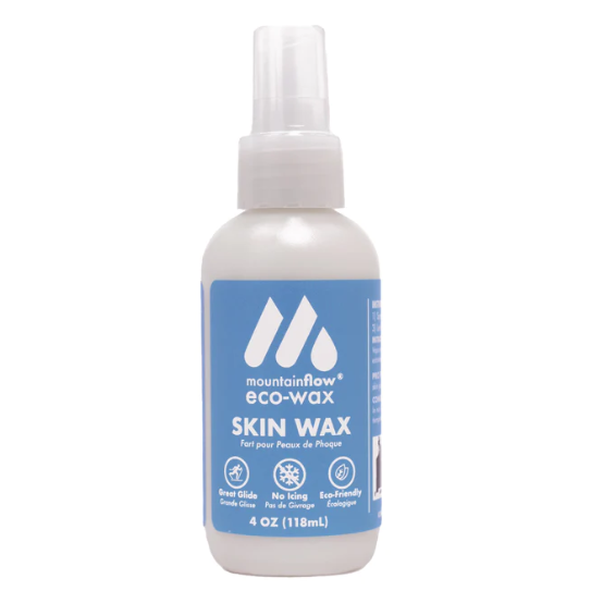 A product picture of the mountainFLOW eco-wax Skin Wax Spray