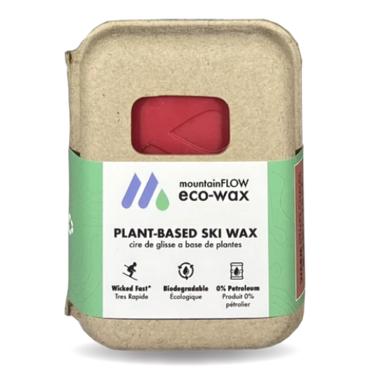 A product picture of the mountainFLOW eco-wax Performance Warm Paraffin