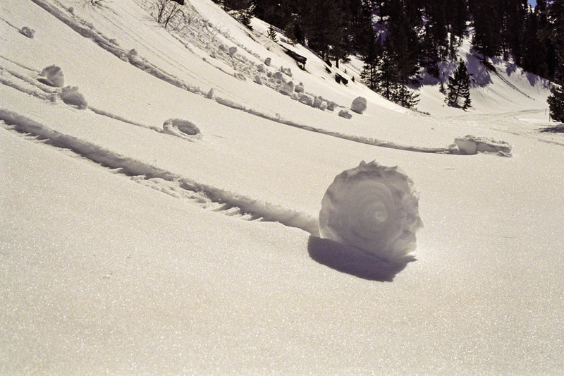 Orange Snow Conditions (New, Glazing Snow, +5°C to -5°C)