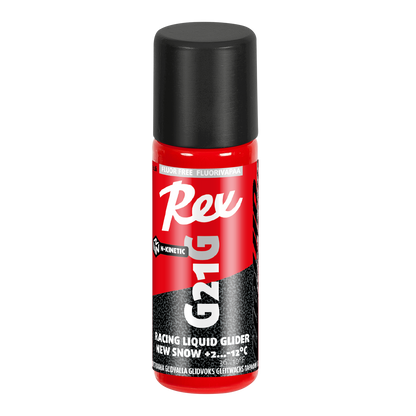 A product picture of the Rex Wax G21G Graphite `New Snow` N-Kinetic Liquid Glider