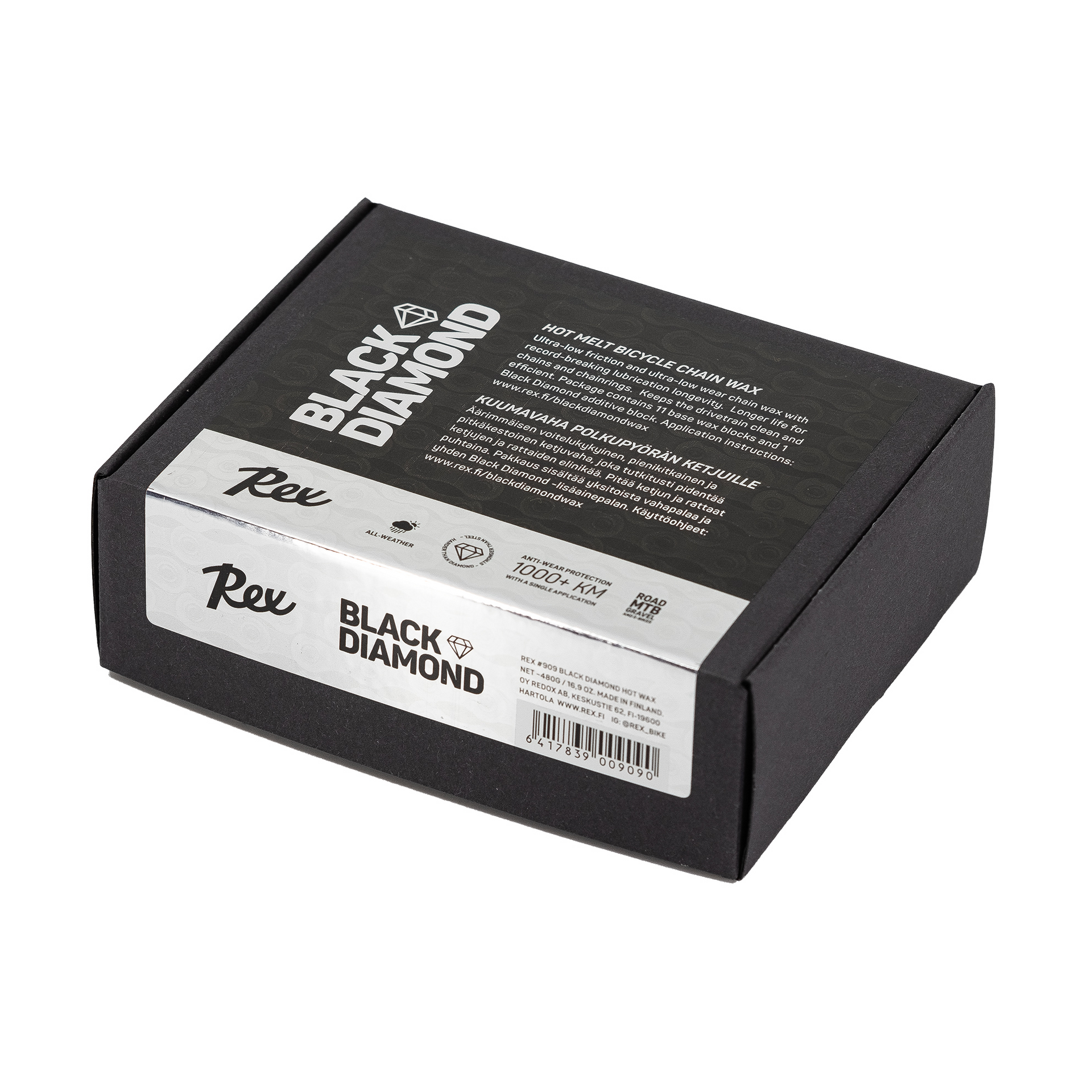 Rex Wax Black Diamond Bike Chain Hot Wax | 480g – Skiwax.ca
