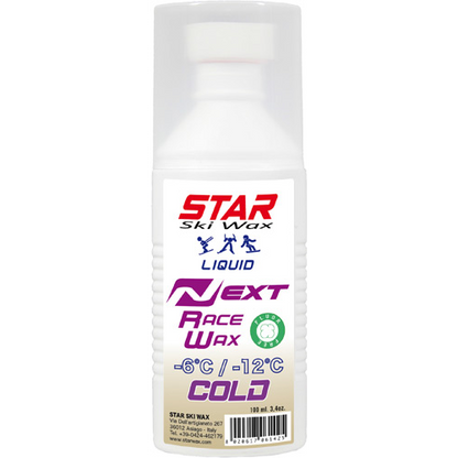 A product picture of the STAR NEXT COLD Fluoro-Free Racing Liquid (Sponge Application)