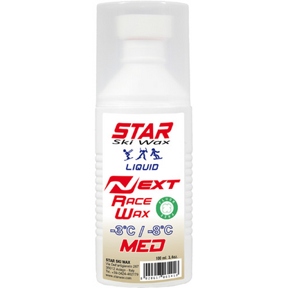 A product picture of the STAR NEXT MED Fluoro-Free Racing Liquid (Sponge Application)