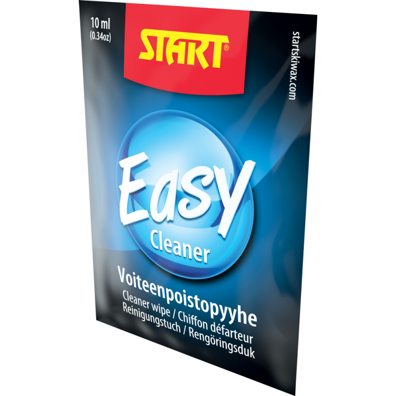 A product picture of the Start Easy Cleaner Wipe 5-Pack 5x10ml