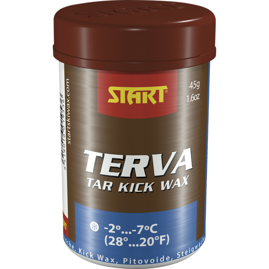 A product picture of the Start Tar Five Blue Kickwax (-2C/-7C) | 45g