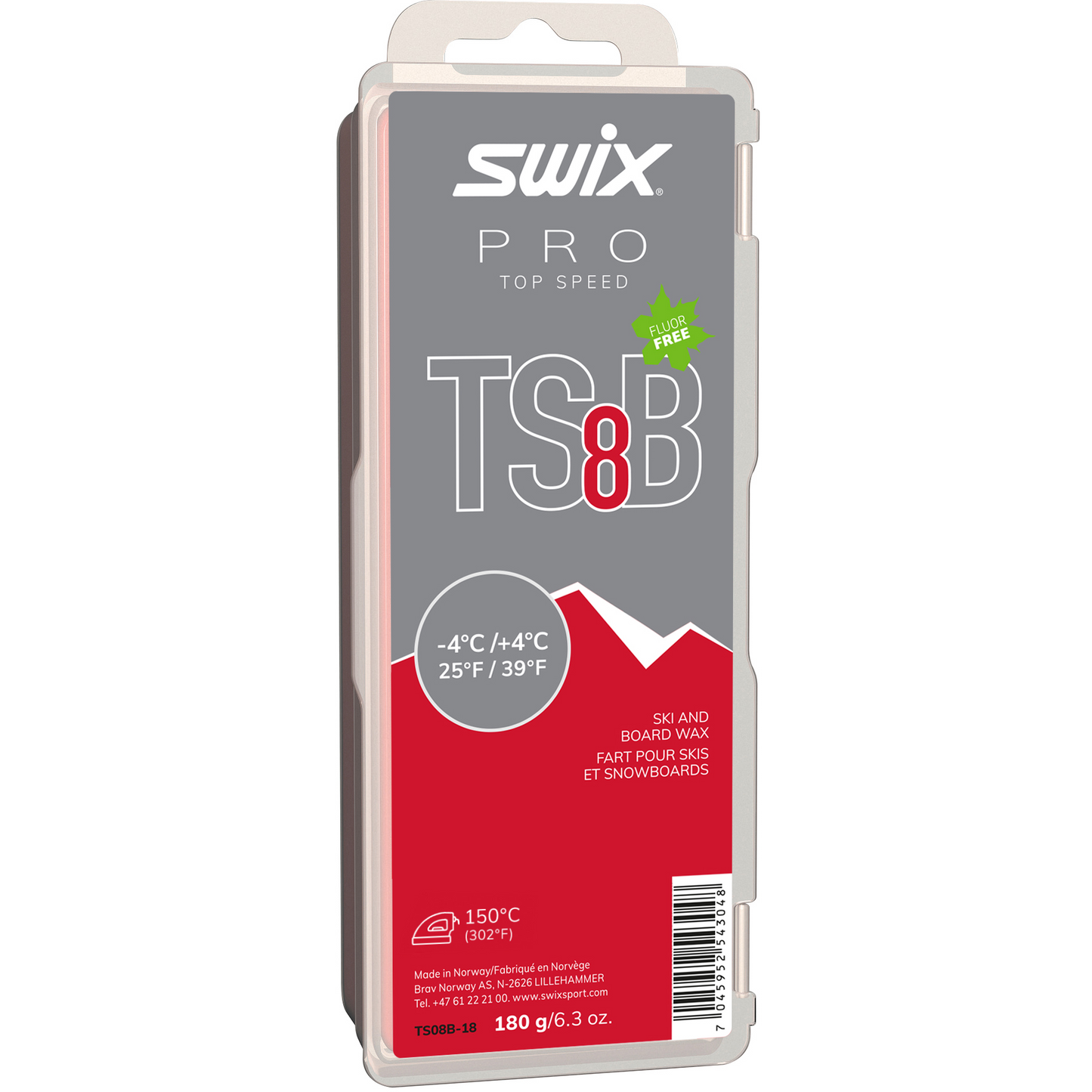 TSB8 Black, Melt Glider -4°C/+4°C Angle 1