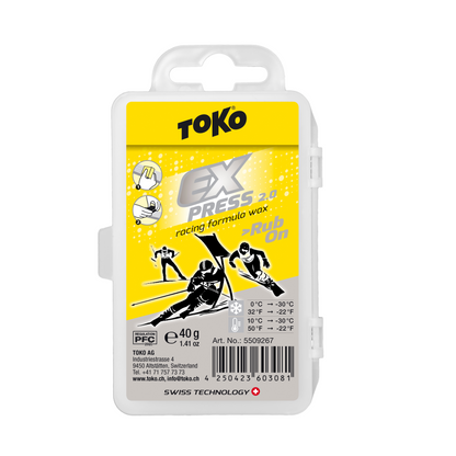 A product picture of the Toko Express Racing Rub-on