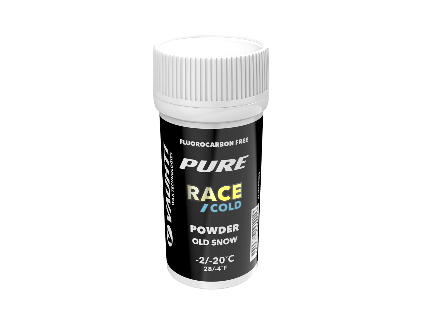 Bottle of PURE RACE OLD SNOW COLD POWDER