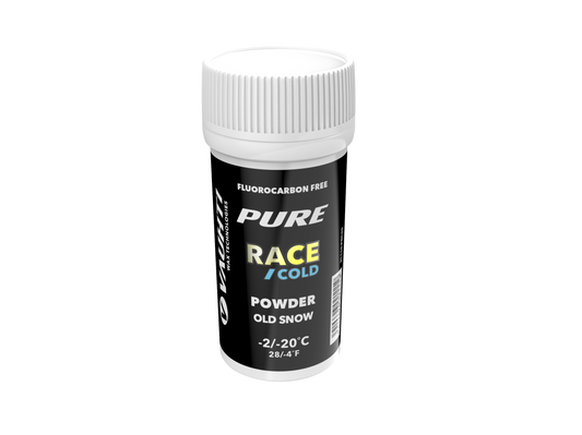 Bottle of PURE RACE OLD SNOW COLD POWDER