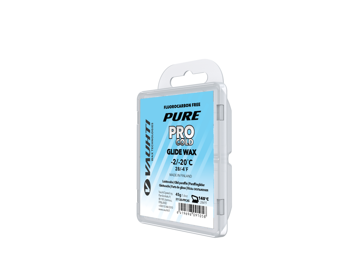 Package of PURE PRO COLD MELT WAX