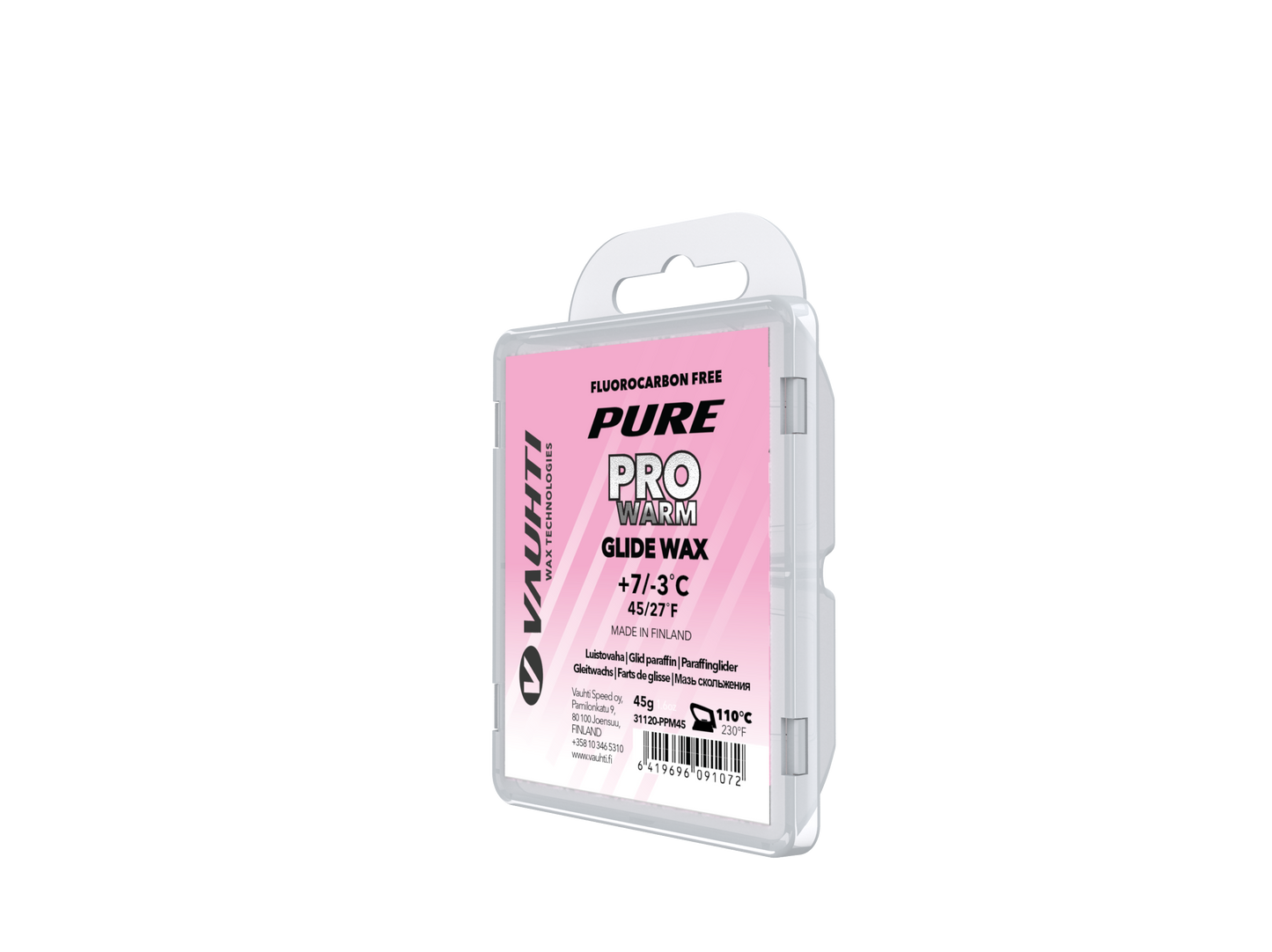 Package of PURE PRO WARM MELT WAX