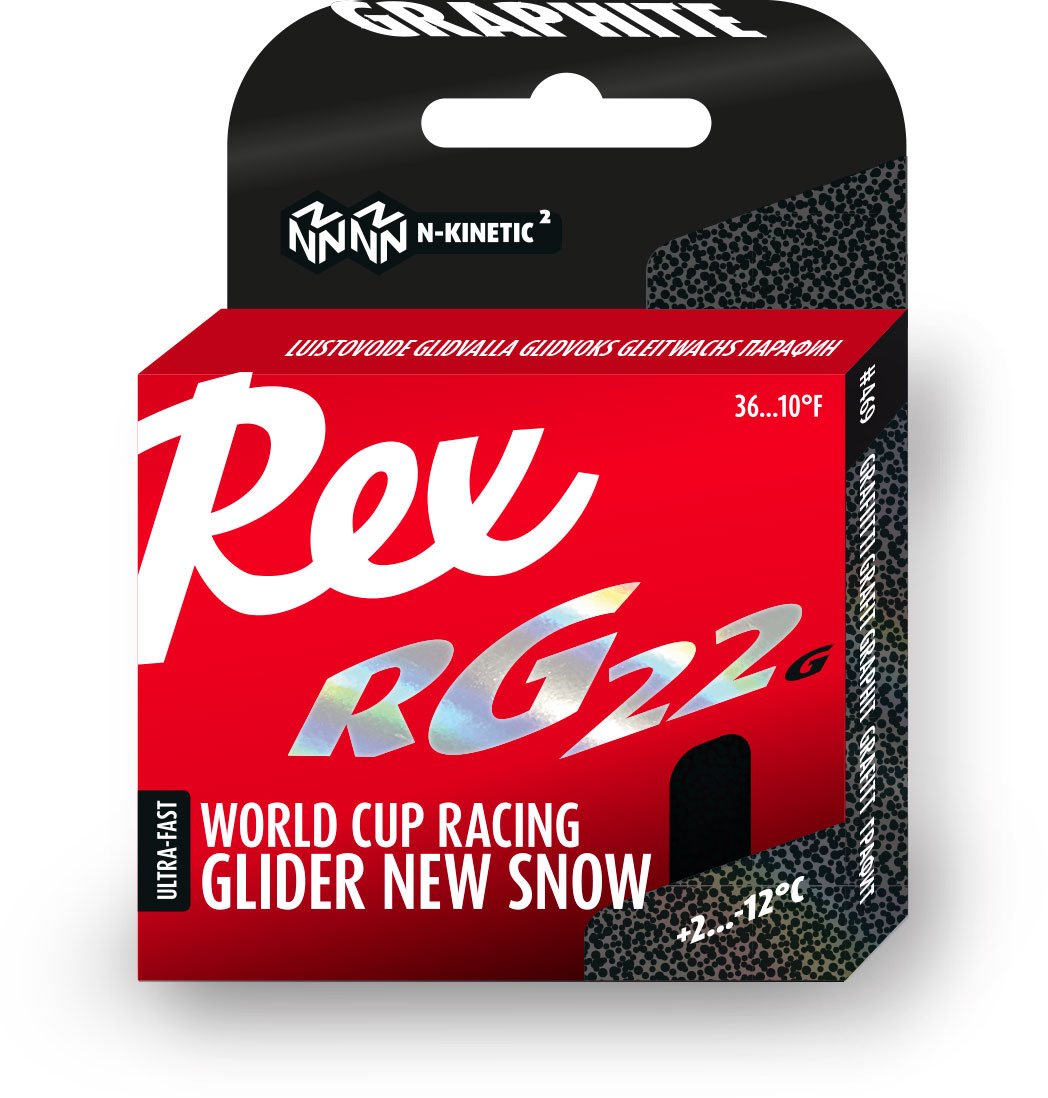 REX RG22G Graphite "New Snow: N-Kinetic Non-Fluor Paraffin Glider