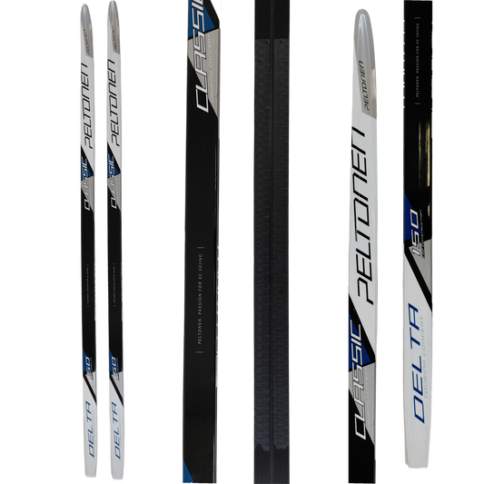 A product picture of the Peltonen Delta Jr Step Classic Skis CLEARANCE