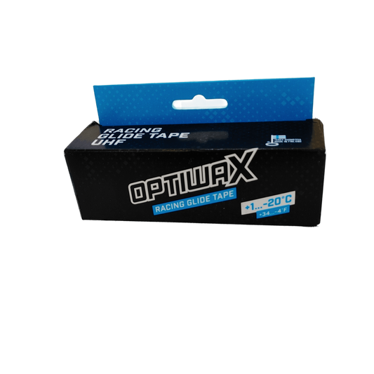 A product picture of the Optiwax UHF Glide Tape Wide