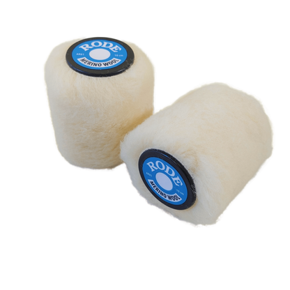 A product picture of the Rode Merino LONG HAIR Wool Roto Brush