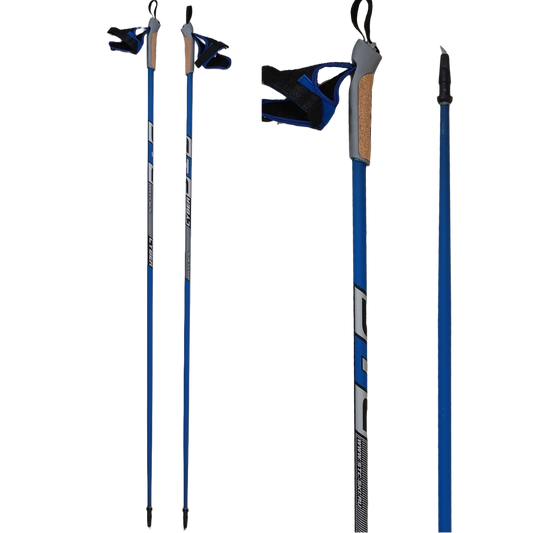 A product picture of the STC Cyber 60% Carbon Rollerski Poles