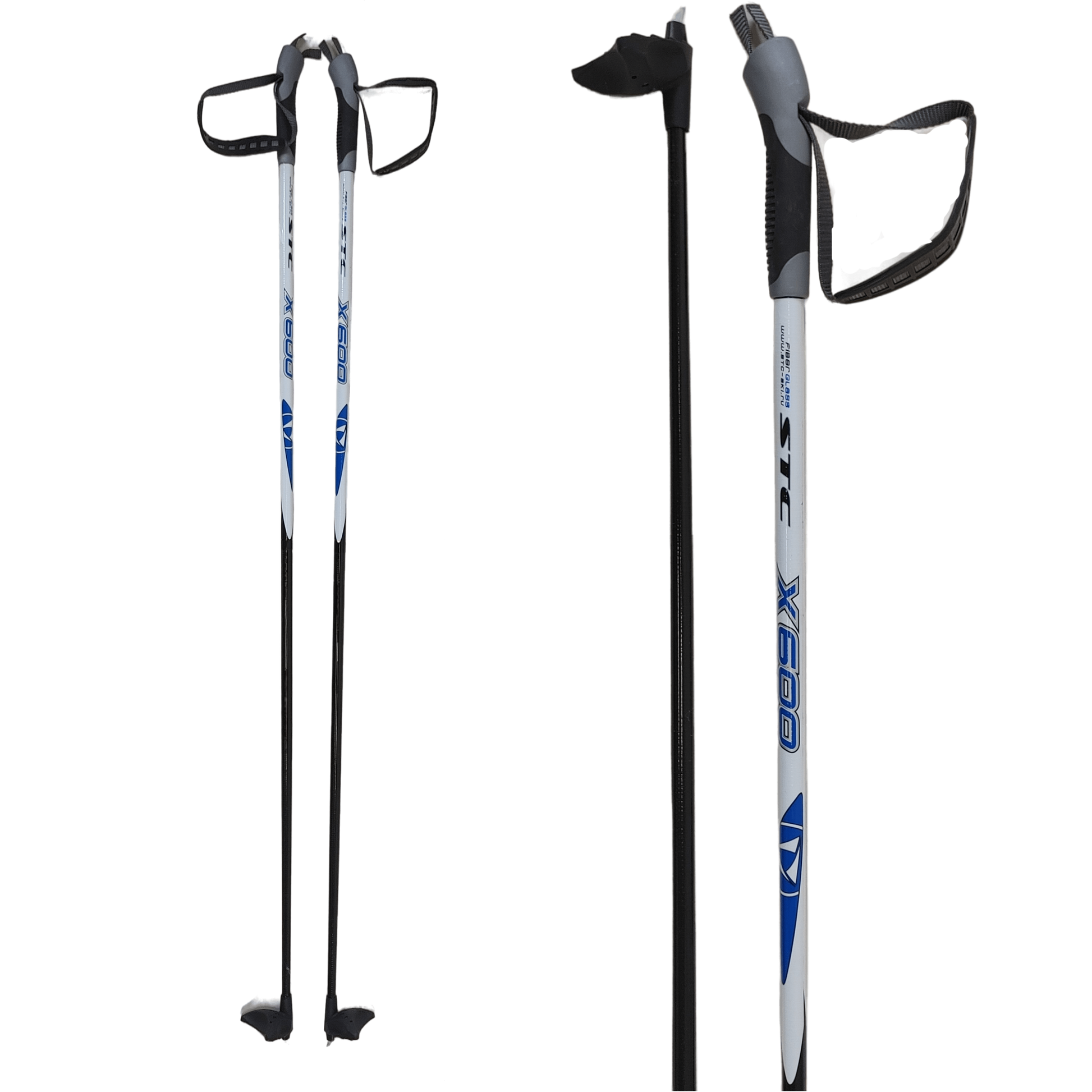 STC 100% Fibreglass Cross-Country Ski Poles