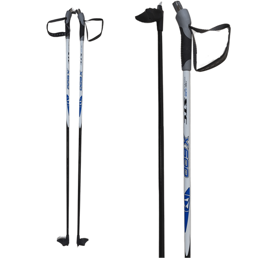 A product picture of the STC 100% Fibreglass Cross-Country Ski Poles