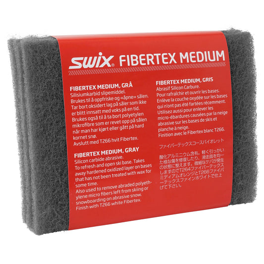 SWIX Fibertex Fine Grey - 3 Pads